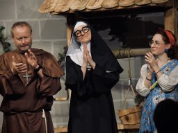 Im Kloster ist der Teufel los